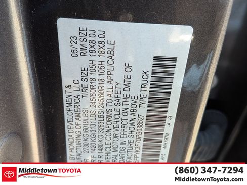 Used 2023 Honda Ridgeline RTL-E image 40