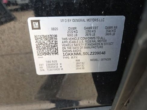 Used 2020 GMC Acadia SLT w/ Driver Alert Package II image 12