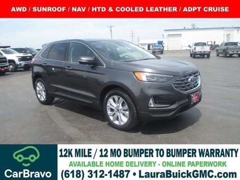 Used 2020 Ford Edge Titanium w/ Equipment Group 301A AWD/4WD image 1