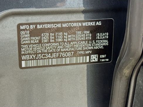Used 2018 BMW X2 xDrive28i w/ Premium Package AWD/4WD image 39