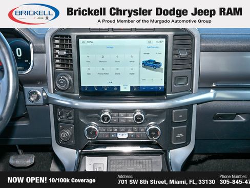 Used 2022 Ford F150 Lariat w/ Trailer Tow Package image 21