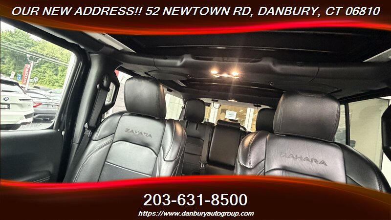 Used 2021 Jeep Wrangler Unlimited Sahara w/ Cold Weather Group AWD/4WD image 17