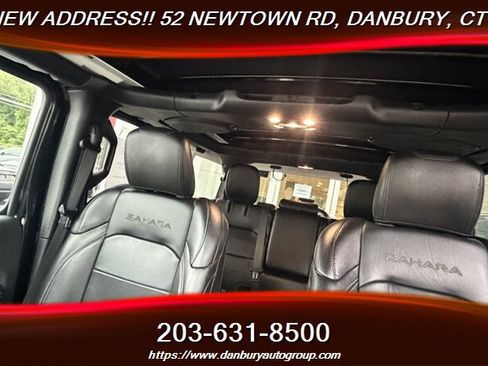 Used 2021 Jeep Wrangler Unlimited Sahara w/ Cold Weather Group AWD/4WD image 17