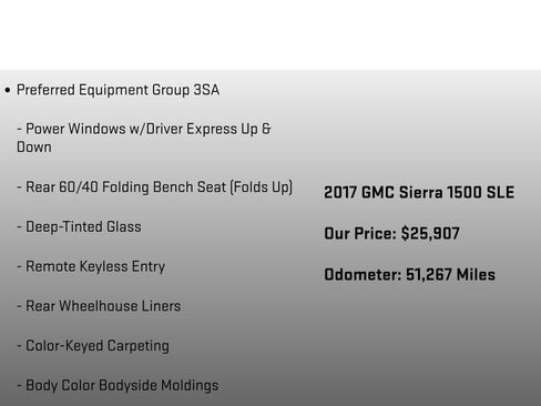 Used 2017 GMC Sierra 1500 SLE w/ SLE Value Package image 6