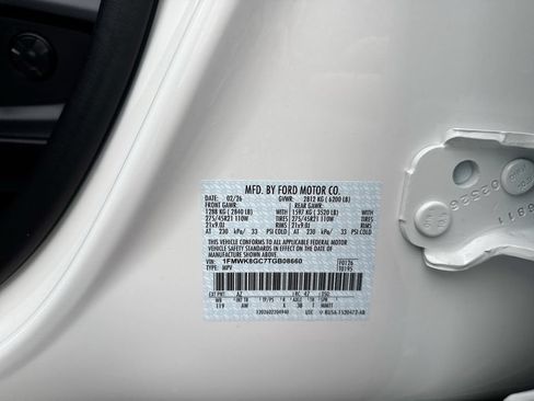 New 2026 Ford Explorer ST w/ Sun And Sound Package AWD/4WD image 30