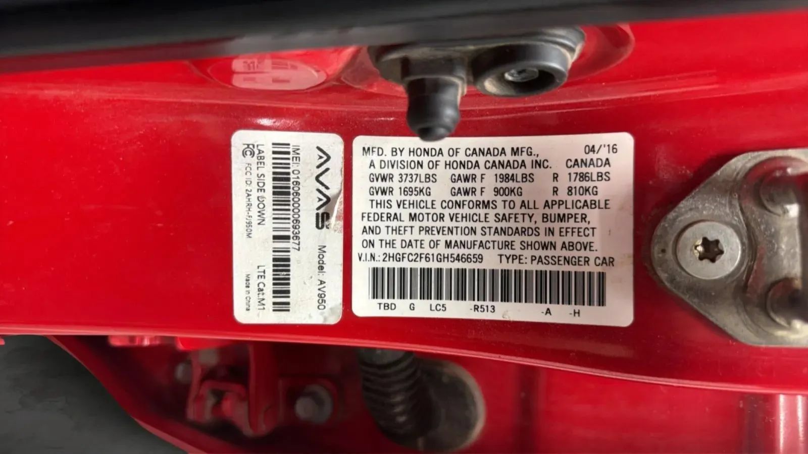 Used 2016 Honda Civic LX image 24