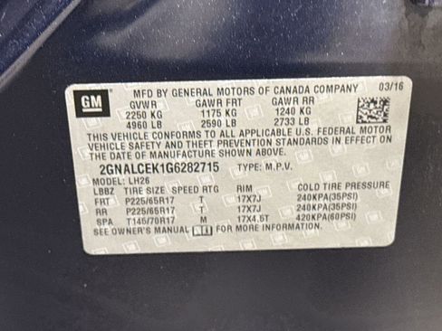 Used 2016 Chevrolet Equinox LT w/ Convenience Package image 27