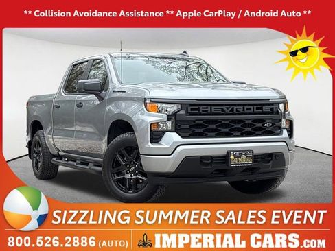 Used 2024 Chevrolet Silverado 1500 Custom AWD/4WD image 1