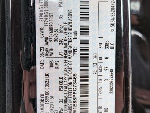 Used 2023 Ford F150 Lariat w/ Equipment Group 502A High AWD/4WD image 21