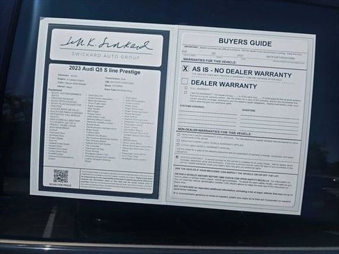 Used 2023 Audi Q5 e Prestige w/ Prestige Package AWD/4WD image 16