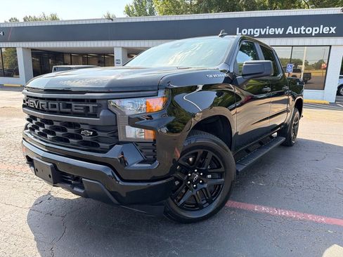 Used 2025 Chevrolet Silverado 1500 Custom w/ LPO, Dark Essentials Package AWD/4WD image 1