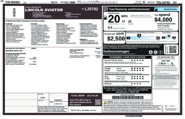 New 2026 Lincoln Aviator AWD image 24