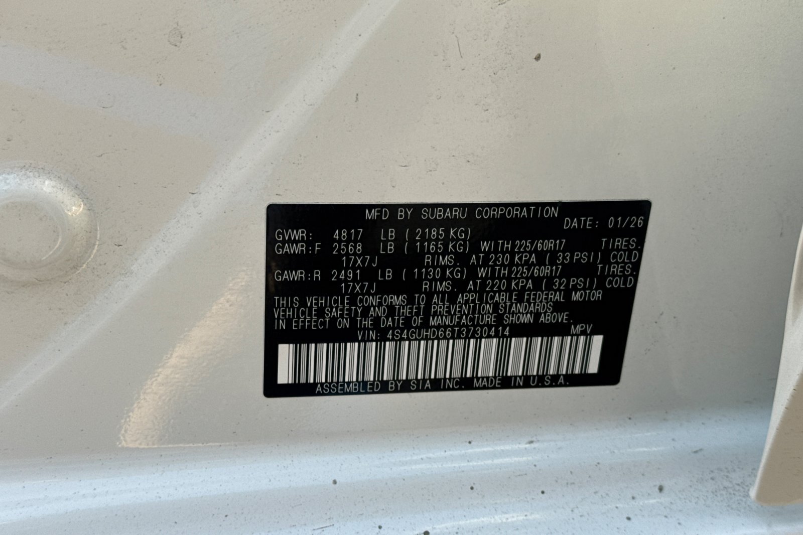 Certified 2026 Subaru Crosstrek 2.5i Premium AWD/4WD image 29