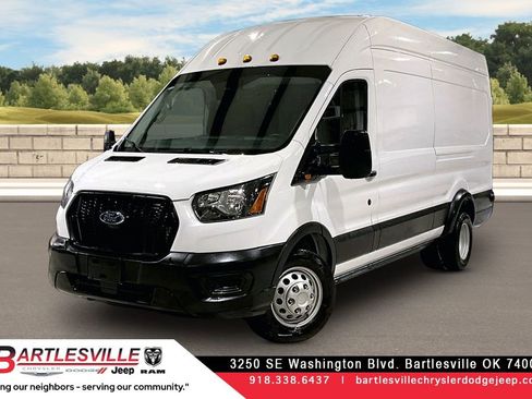 Used 2024 Ford Transit 350 148 High Roof Extended DRW RWD image 1