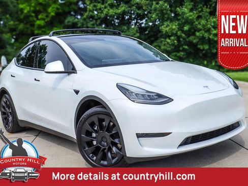 Used 2020 Tesla Model Y Long Range AWD/4WD image 1