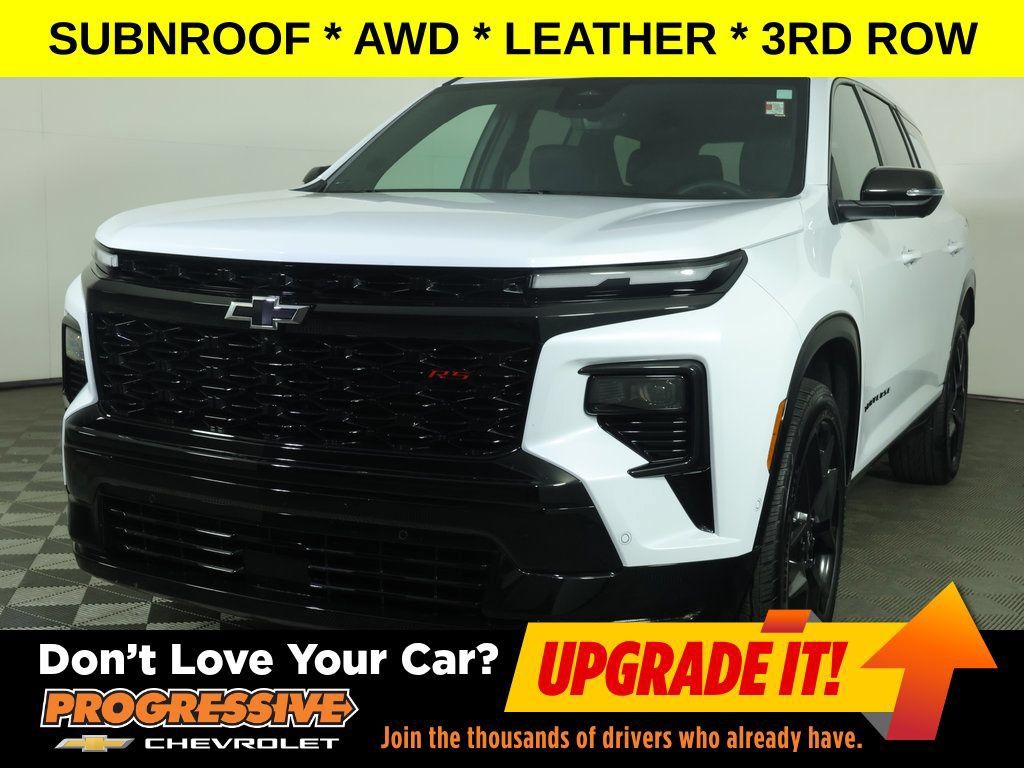 Certified 2026 Chevrolet Traverse RS w/ LPO, Floor Liner Package AWD/4WD image 1