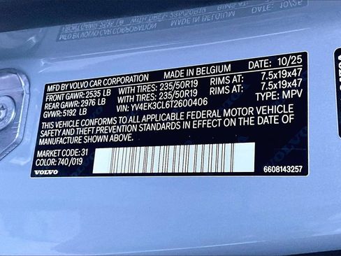 New 2026 Volvo EX30 Cross Country Ultra w/ Protection Package Premier image 8