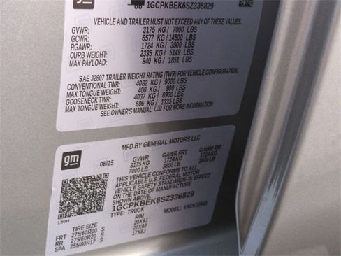 Certified 2025 Chevrolet Silverado 1500 Custom w/ LPO, Dark Essentials Package image 33