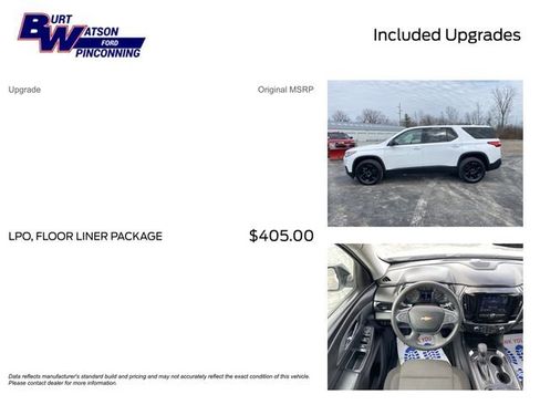 Used 2021 Chevrolet Traverse LS w/ LPO, Floor Liner Package FWD image 3