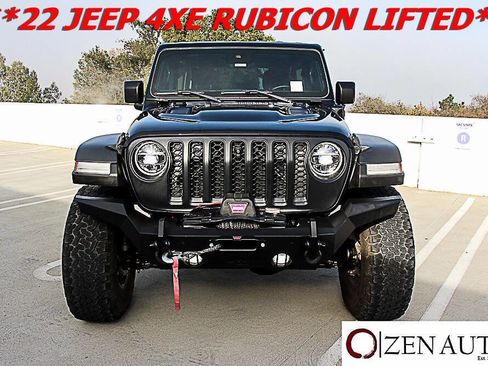 Used 2022 Jeep Wrangler Unlimited Rubicon 4xe w/ Cold Weather Group image 2