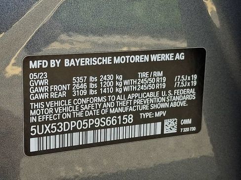 Used 2023 BMW X3 xDrive30i w/ Convenience Package AWD/4WD image 27