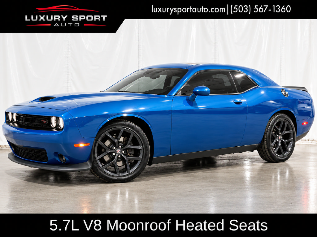 Used 2020 Dodge Challenger R/T w/ Blacktop Package RWD image 1
