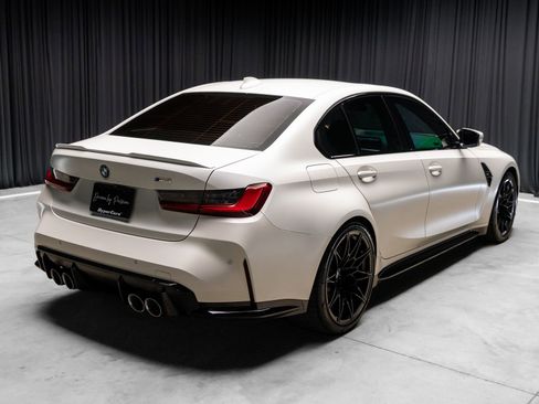 Used 2021 BMW M3 w/ Executive Package RWD image 48