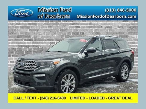 Used 2023 Ford Explorer Limited w/ Class IV Trailer Tow Package image 1