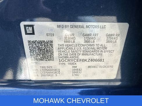 Used 2019 Chevrolet Silverado 1500 Custom Trail Boss w/ Custom Convenience Package image 33