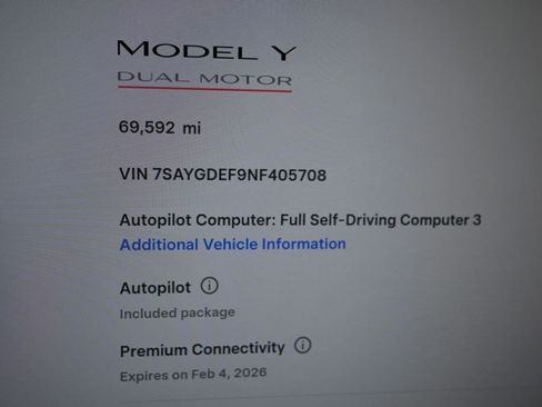 Used 2022 Tesla Model Y Performance image 21