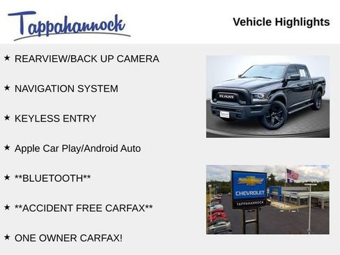 Used 2022 RAM 1500 Classic Warlock w/ Electronics Group AWD/4WD image 2