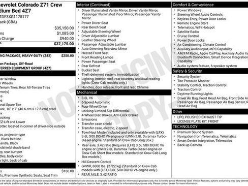 Used 2016 Chevrolet Colorado Z71 image 7