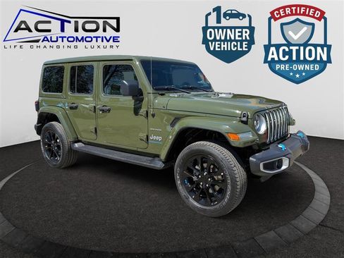 Used 2023 Jeep Wrangler Sahara AWD/4WD image 1
