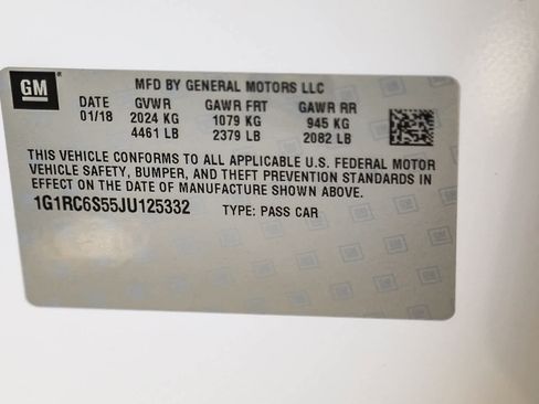 Used 2018 Chevrolet Volt LT w/ Comfort Package image 27