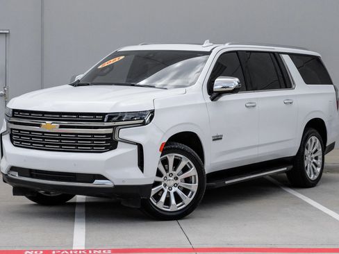 Used 2021 Chevrolet Suburban Premier w/ Texas Edition RWD image 7