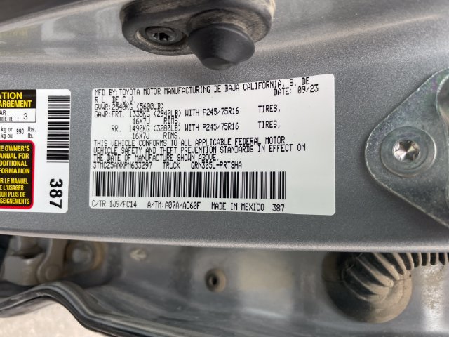 Used 2023 Toyota Tacoma SR5 w/ Technology Package AWD/4WD image 26