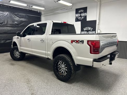 Used 2016 Ford F150 Platinum w/ Technology Package AWD/4WD image 4