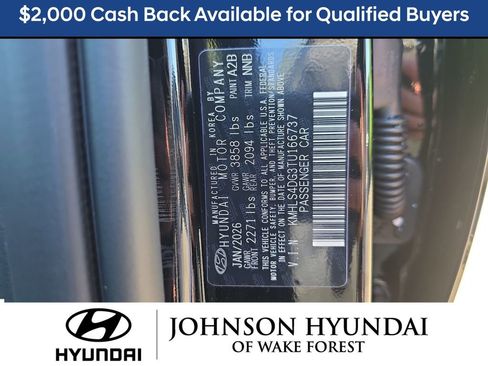 New 2026 Hyundai Elantra SEL Sport image 46