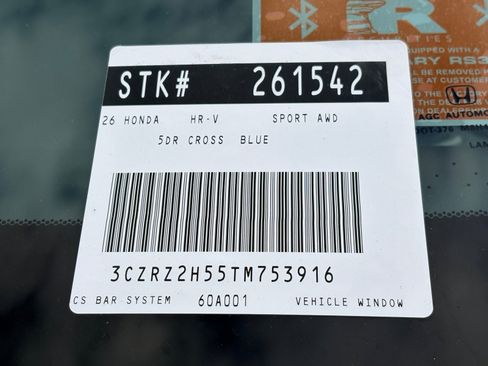 New 2026 Honda HR-V Sport image 21