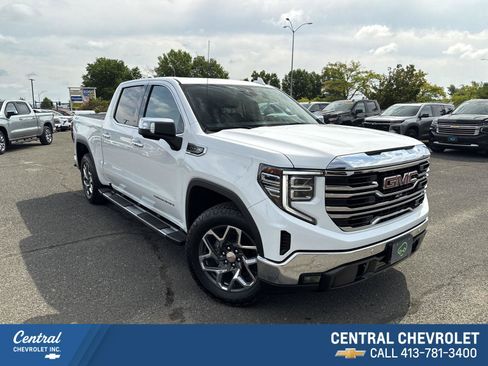 Certified 2025 GMC Sierra 1500 SLT w/ SLT Premium Plus Package AWD/4WD image 1
