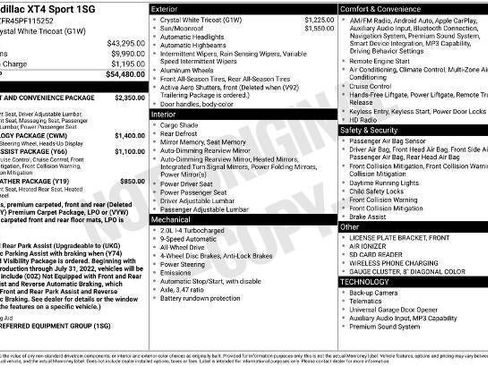 Used 2023 Cadillac XT4 Sport image 17