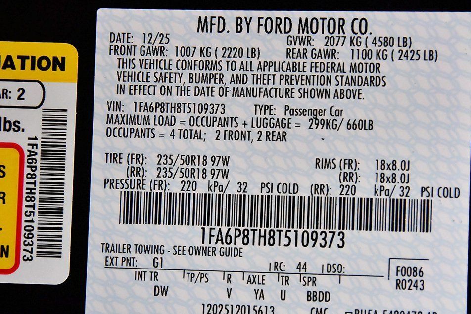 New 2026 Ford Mustang Coupe RWD image 14