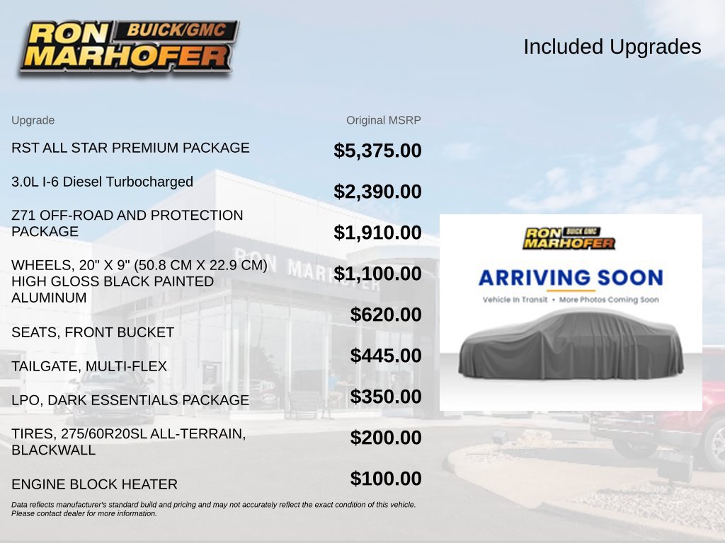 Used 2024 Chevrolet Silverado 1500 RST w/ RST All Star Premium Package AWD/4WD image 2