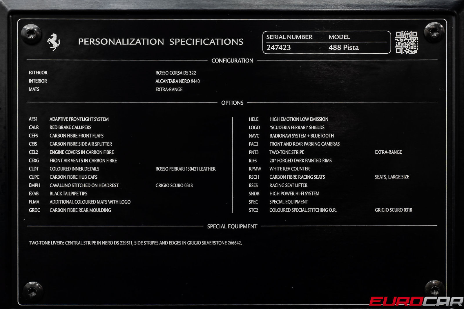 Used 2019 Ferrari 488 Pista Coupe RWD image 11