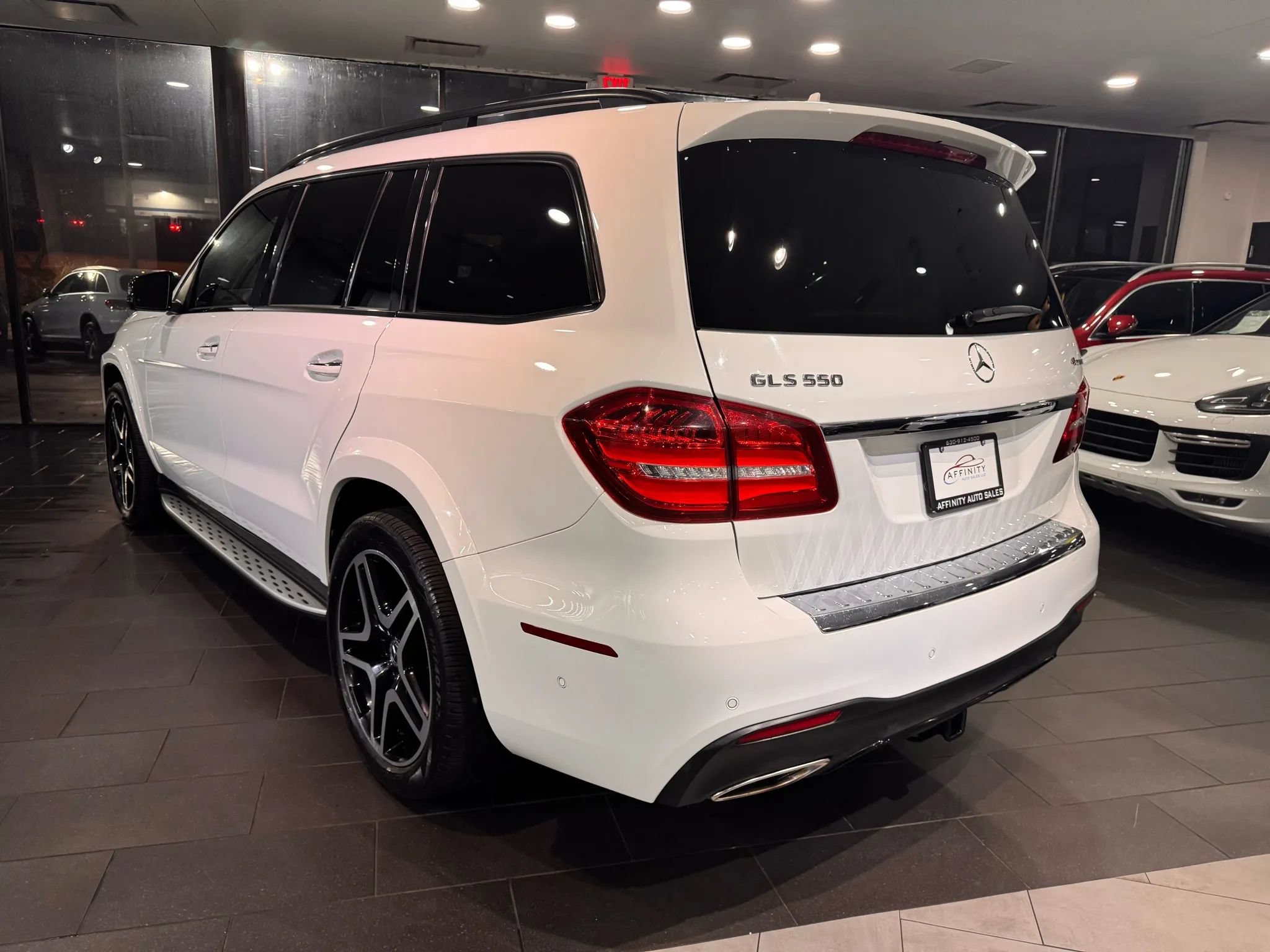 Used 2018 Mercedes-Benz GLS 550 4MATIC w/ Driver Assistance Package image 3
