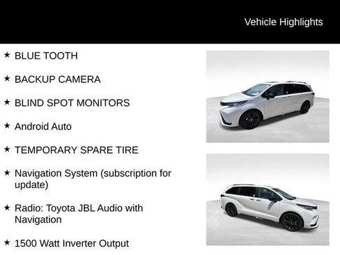 Certified 2026 Toyota Sienna XSE FWD image 5