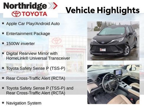 Used 2023 Toyota Sienna Limited image 2
