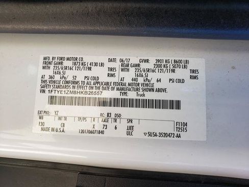 Used 2017 Ford Transit 150 130 Low Roof RWD image 25