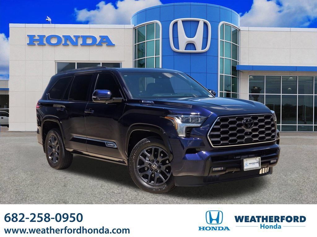 Used 2025 Toyota Sequoia Platinum AWD/4WD image 1