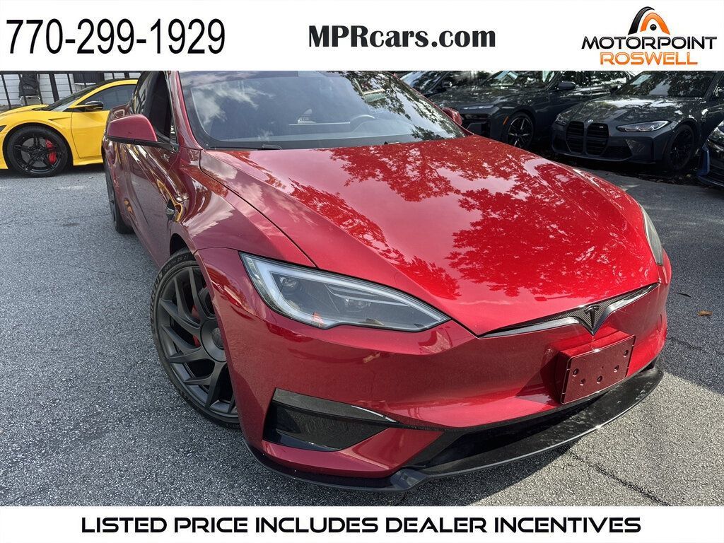 Used 2026 Tesla Model S Plaid AWD/4WD image 1